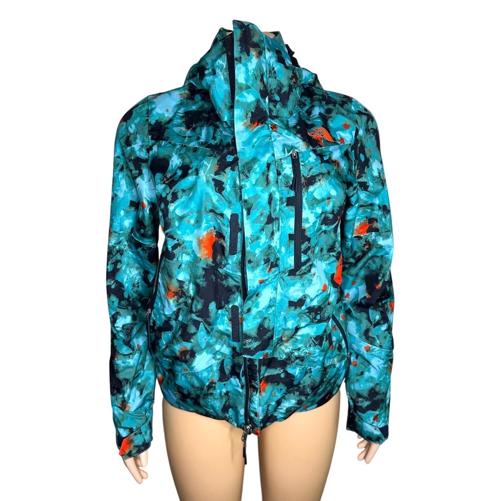 The North Face Women's Garner Triclimate Jacket Size XS Blue Sunflower